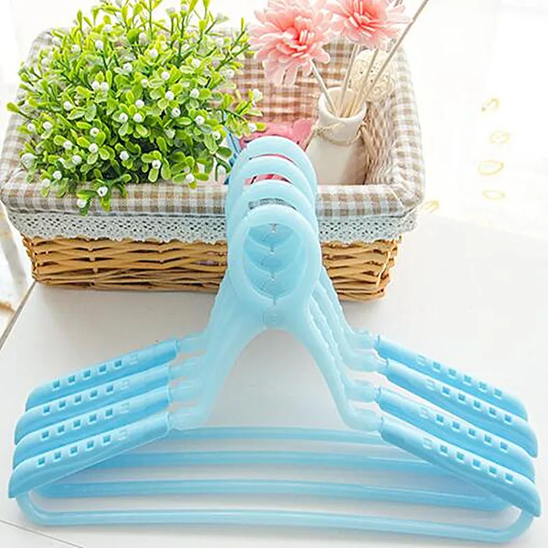 

5pcs/lot 30cm Baby plastic clothes rack, retractable windbreaker anti-slip and anti-dropping clothes clip