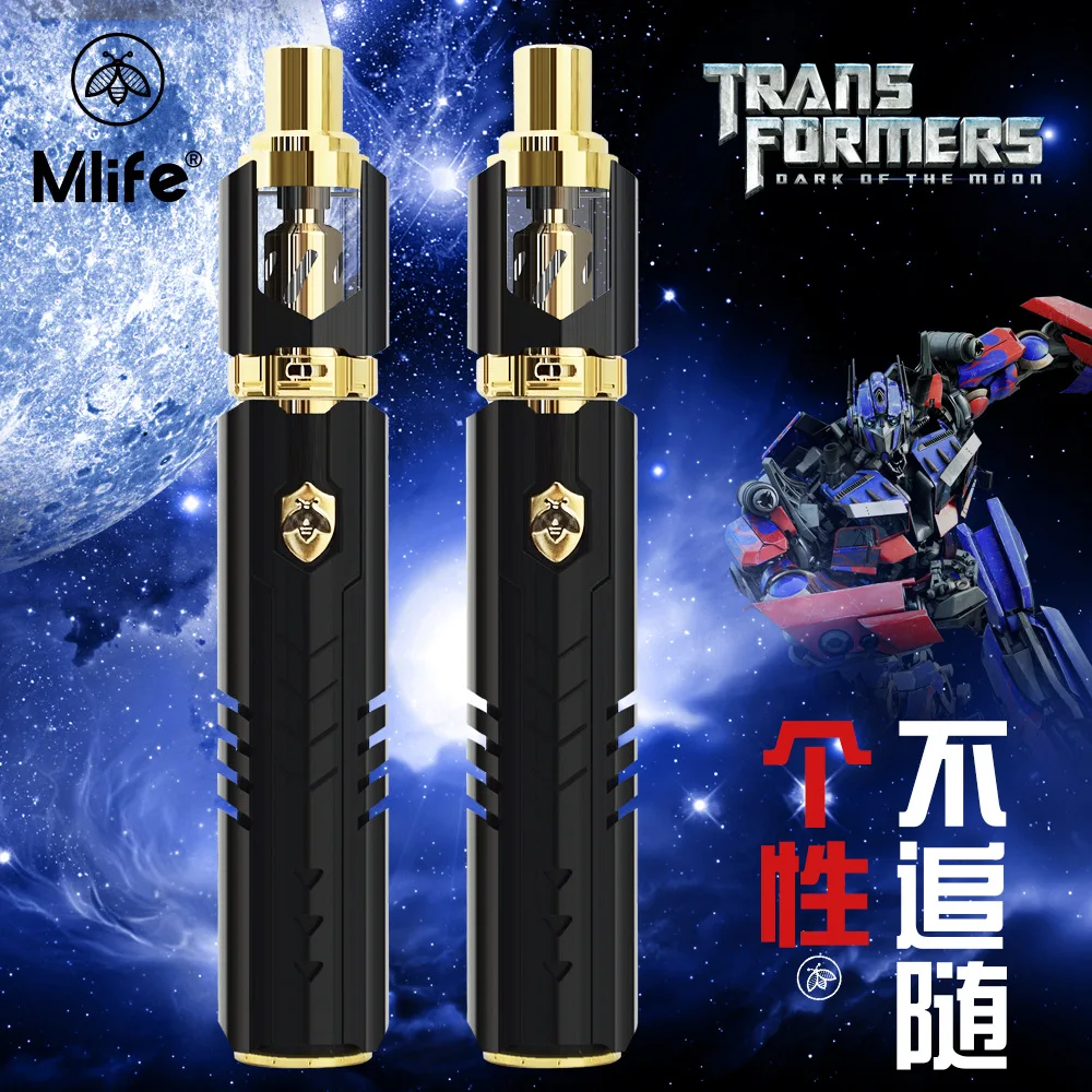 2018 Новые 100% оригинальные Mlife S2 Vape ручка комплект с 1 8 мл Ёмкость и 900 мАч Батарея