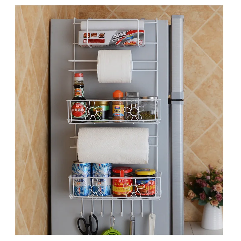 1 шт. белая Складная стойка для дома и улицы многофункциональная хранения полка