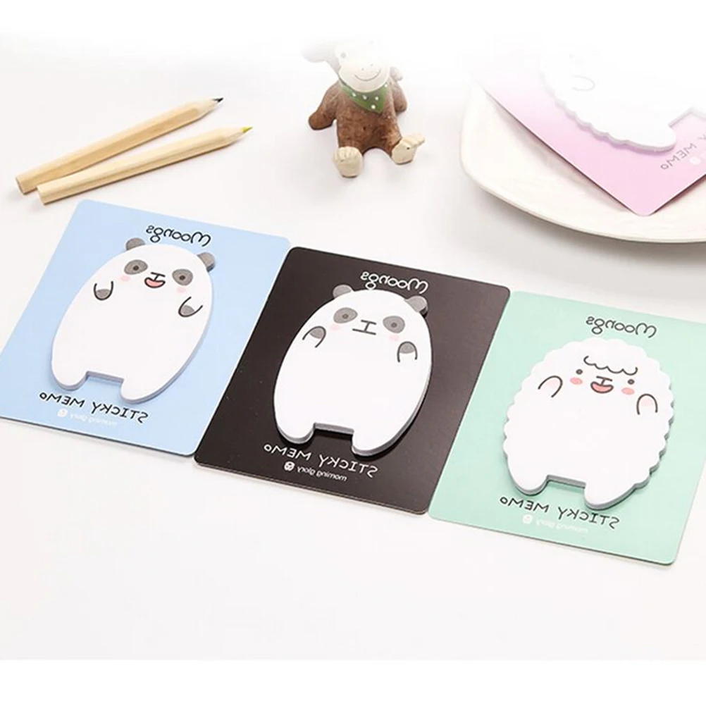 Мини канцелярские корейские стикеры Липкие заметки Kawaii для дневника вещи