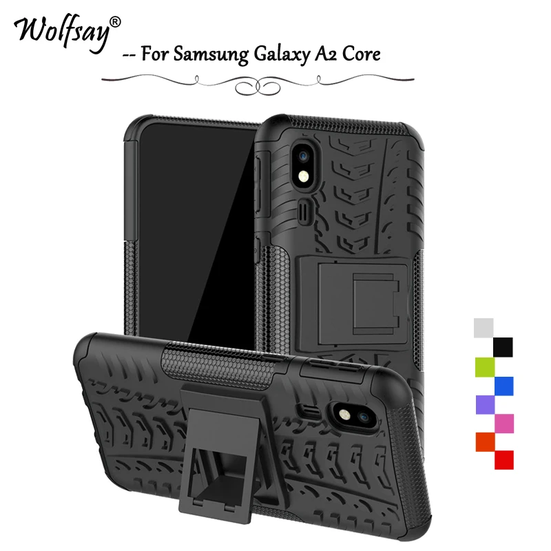

Чехол для Samsung Galaxy A2 Core, противоударный армированный резиновый ЖЕСТКИЙ чехол из поликарбоната для телефона Samsung Galaxy A2 Core, чехол для Samsung A2 Core