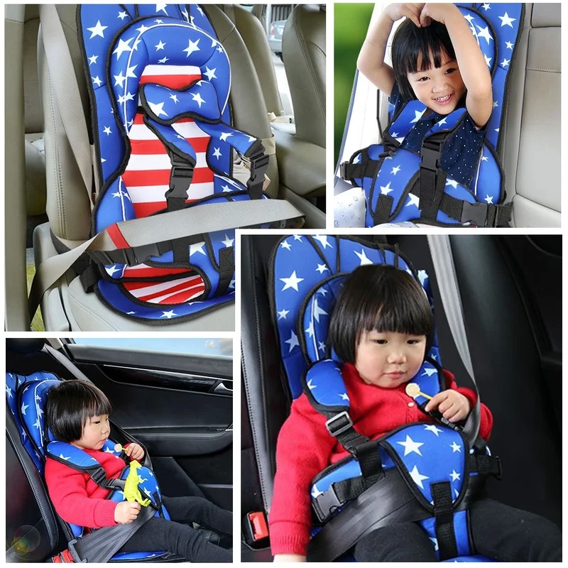 Младенческой сиденье безопасности Портативный детей Воздухопроницаемая ткань