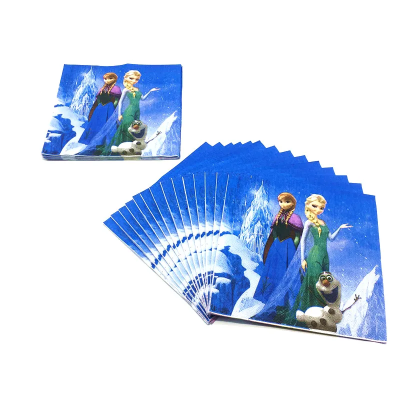 Одноразовая Скатерть Disney Холодное сердце принцесса Анна Эльза семейвечерние