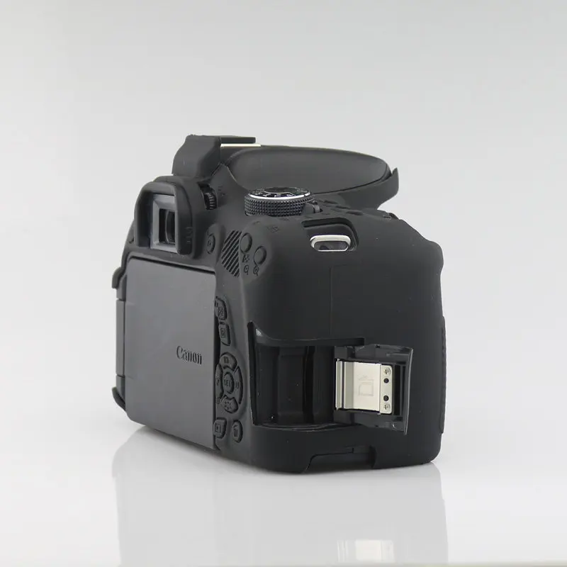 Силиконовая кожа брони чехол корпус протектор для Canon EOS Rebel T6i/Kiss X8i тела DSLR камеры только
