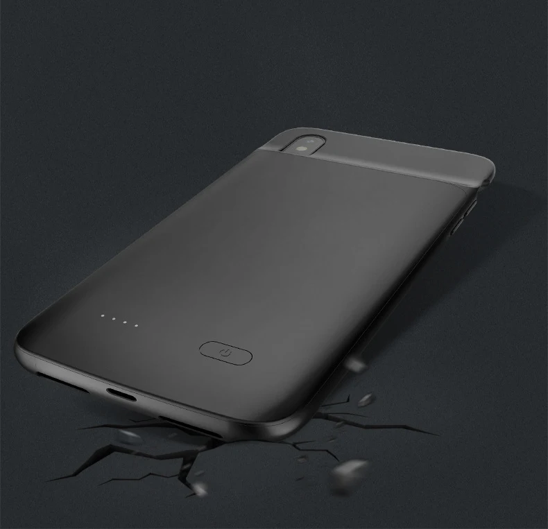 Для iPhone 6 6s 7 8 Plus зарядное устройство чехол для X XS Max XR тонкий силиконовый запасной