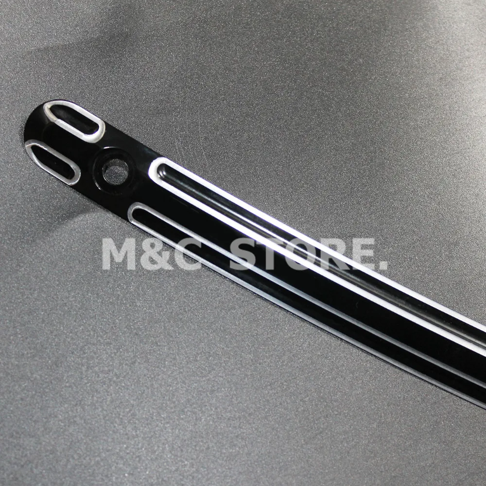 Аксессуары для мотоциклов с черной отделкой ветрового стекла летучая мышь Harley