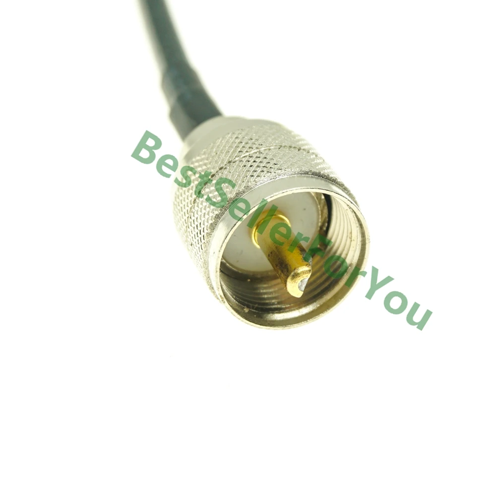 UHF мужской телефон PL259 разъем для N Женский коаксиальный кабель RG58 15/30/50 см |