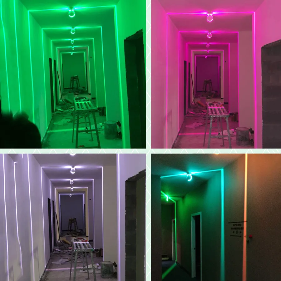 Светодиодный настенный RGB светильник Thrisdar лампа с дистанционным управлением для