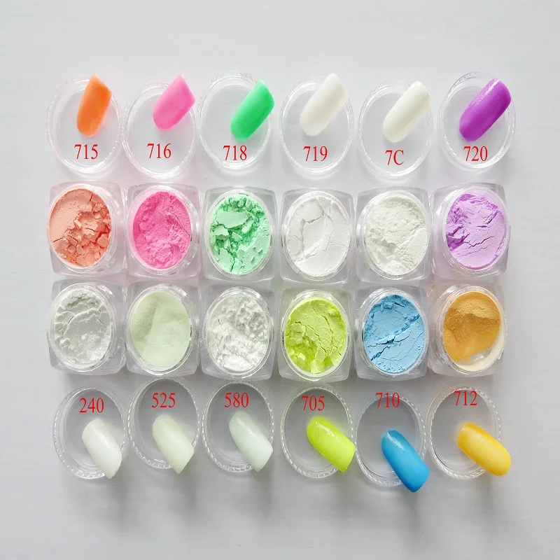 Флуоресцентный порошок для ногтей высокое качество | Красота и здоровье