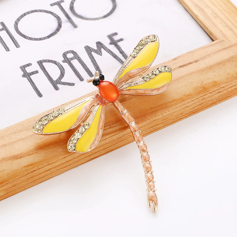 Женская эмалированная брошь с опалом | Украшения и аксессуары