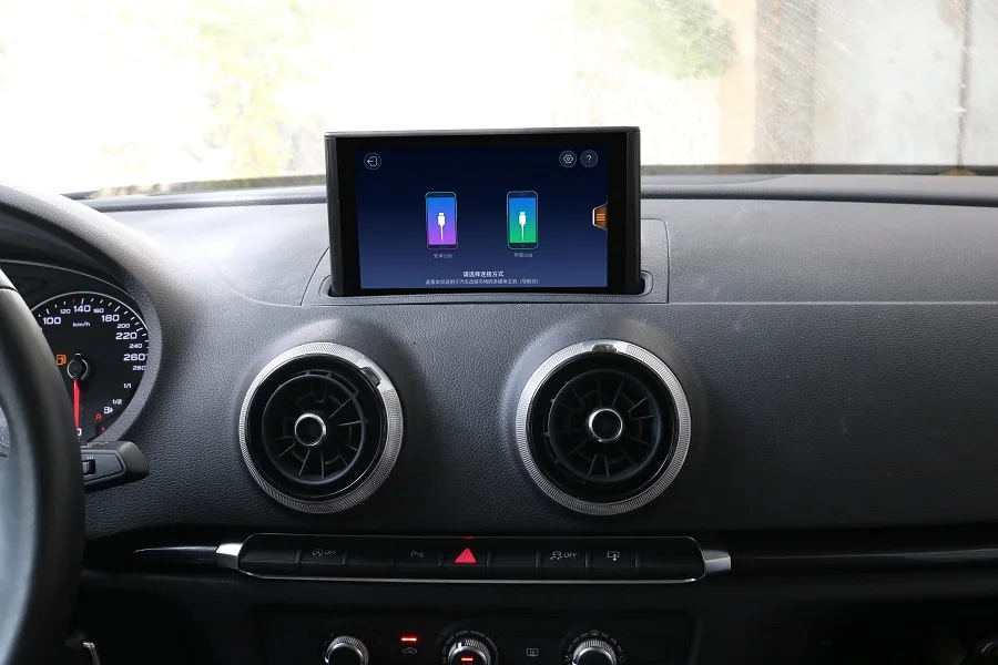 Сенсорный экран автомобиля Android 8 0 радио плеер Подходит для Audi A3 2014 2017 мультимедиа