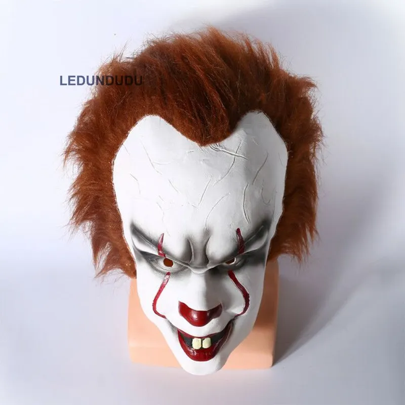 2017 Ужасный фильм Стивен Кинг это маска Pennywise клоун Джокер полное лицо маски