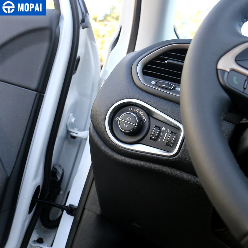MOPAI новейшая ABS Автомобильная интерьерная фара переключатель украшения Рамка