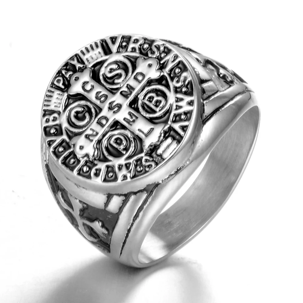 Лидер продаж Нержавеющая сталь Винтаж Кольца для мужчин и женщин любителей моды