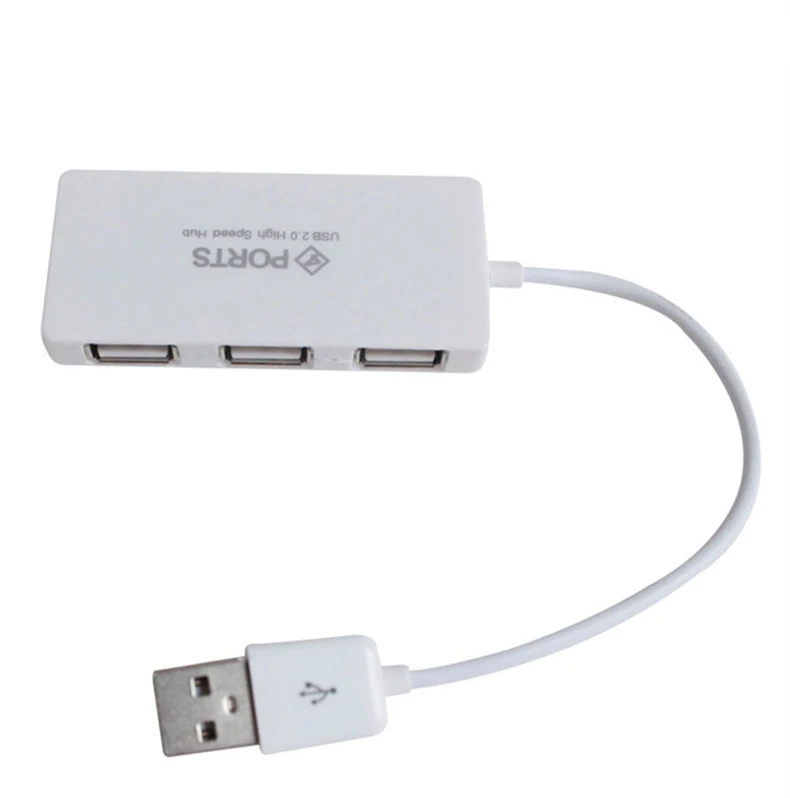 Тонкий высокоскоростной разветвитель с 4 портами USB 2 0|USB-хабы| |