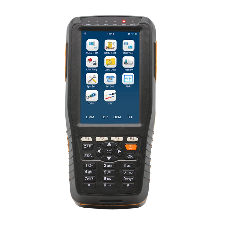 

TM-600 Basic VDSL VDSL2 Tester for xDSL Line test and Maintenance Tools (ADSL/ADSL2/ADSL2+/VDSL2 /READSL with DMM Function)