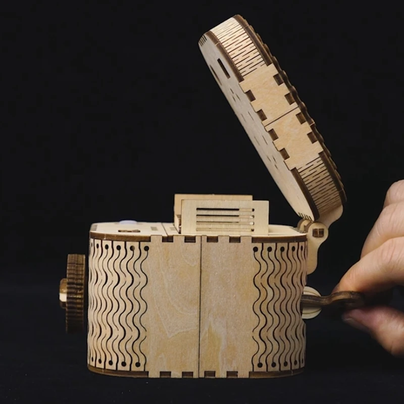 Robotime креативная 3D Коробка С Сокровищами и календарем, деревянная игра-головоломка, игрушка в подарок для детей, подростков, взрослых, LK502