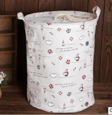 Drawstring Beam port складная корзина для грязного белья Мультяшные корзины для хранения домашней одежды бочонок сумки детские игрушки Органайзер ведро для белья - Цвет: A