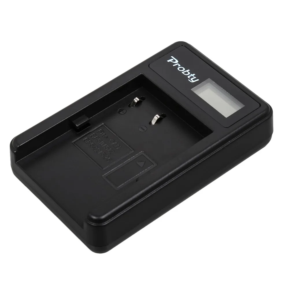 Аккумулятор Probty BP-511 BP 511 BP511 BP511A 2 шт. зарядное устройство USB с ЖК-дисплеем для Canon EOS