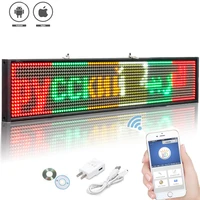 p5 smd wifi ios programmable scrolling message multicolor display board for shop window advertising led sign business