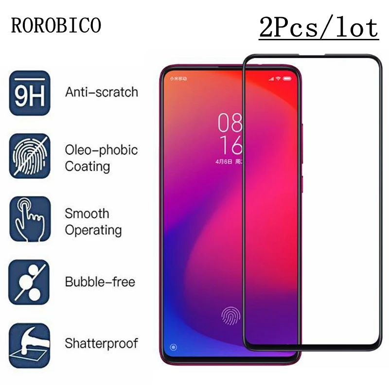 2 шт./партия для Redmi k20 полное покрытие из закаленного стекла Xiaomi k20/K20 Pro Защита