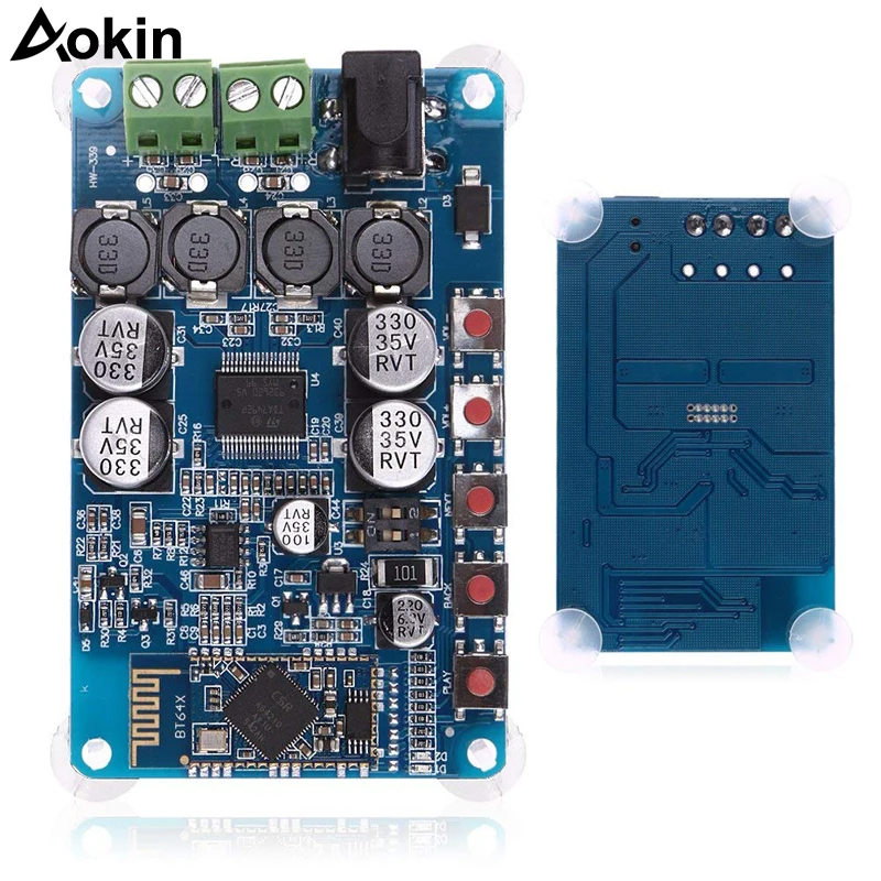 TDA7492P Bluetooth 4 2 CSR8635 ресивер усилитель аудиоплата 2x50 Вт для 4/6/8/16 Ом Фотоэлементы