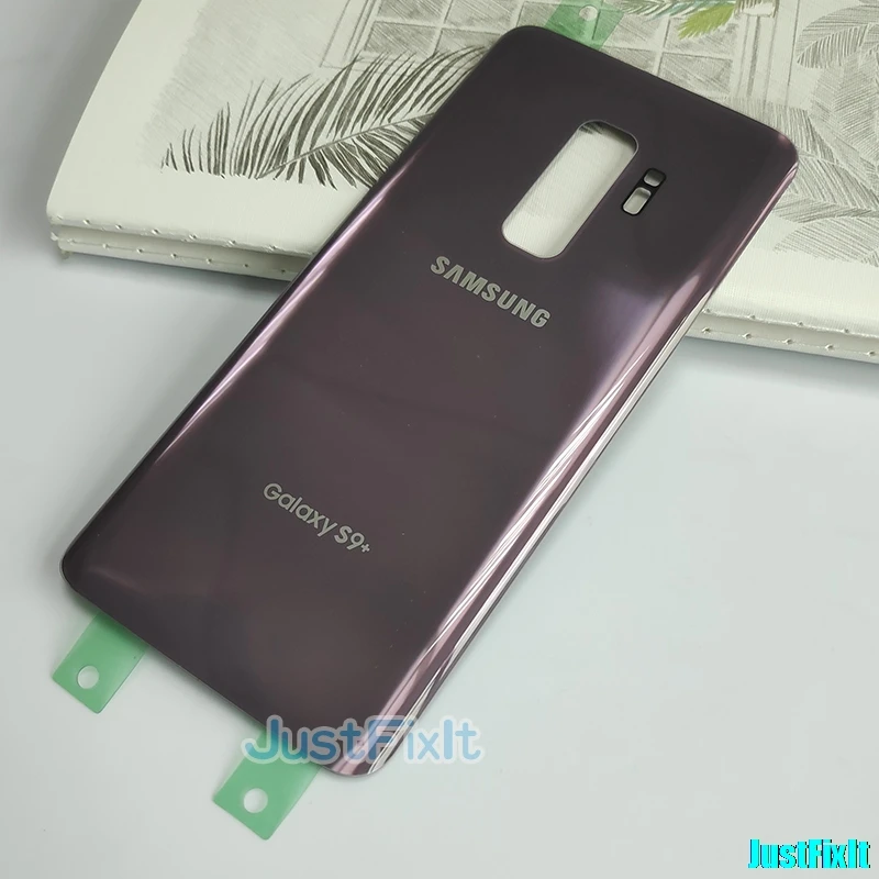 Чехол для SAMSUNG Galaxy S9 S9 plus S9+ G965 G965F G960F G960, задняя крышка для батареи, корпус из заднего стекла, сменная Крышка для батареи