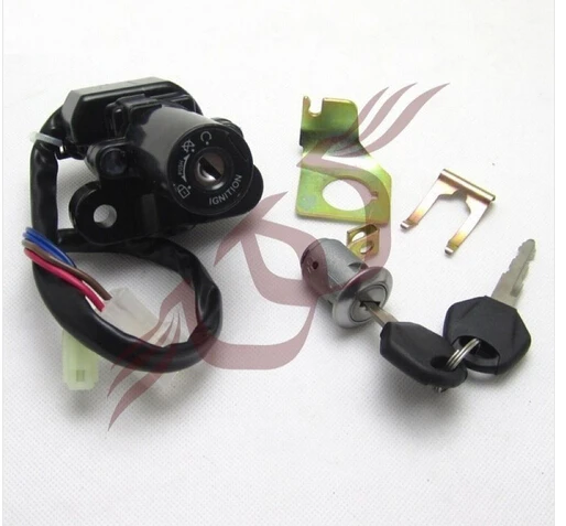 Переключатель зажигания Газ крышка место для ключа Комплект блокировки Honda CBR 600RR 03 06 F5 2003 2004 2005 2006|set lock|set 2set 3 |