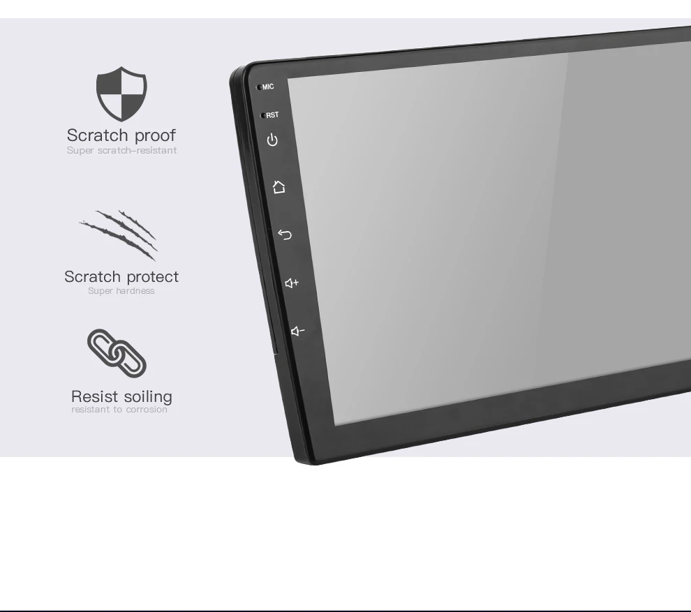9' Android 9,0 2 din android автомобильное компактное минирадио 2.5D ips экран gps навигация wifi для Ford Focus MP5 Автомобильный плеер Передняя и задняя камера