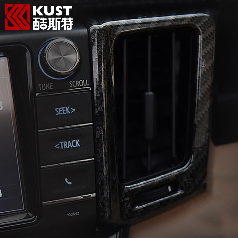 Куст из 2 предметов приборной панели выход воздуха Рама Накладка для RAV4 2014