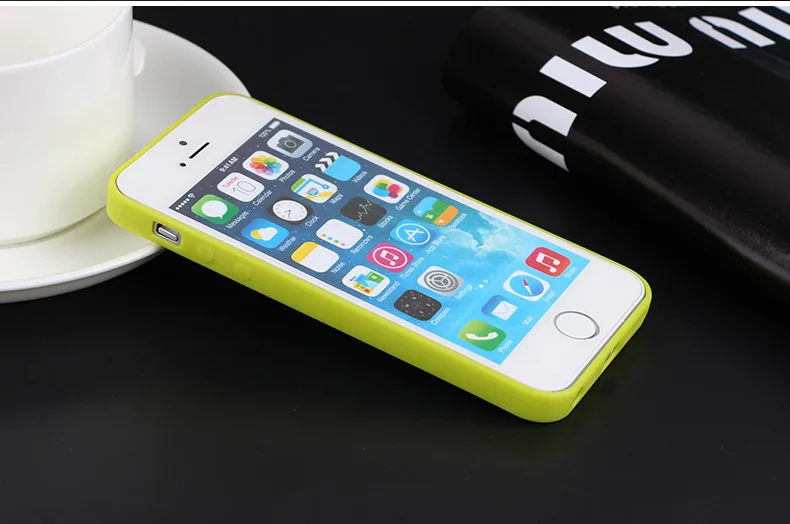 ITEUU 5S SE ультратонкий ТПУ Матовый Мягкий чехол для iPhone 5 5S SE чехол s силиконовый гелевый тонкий гибкий чехол-накладка