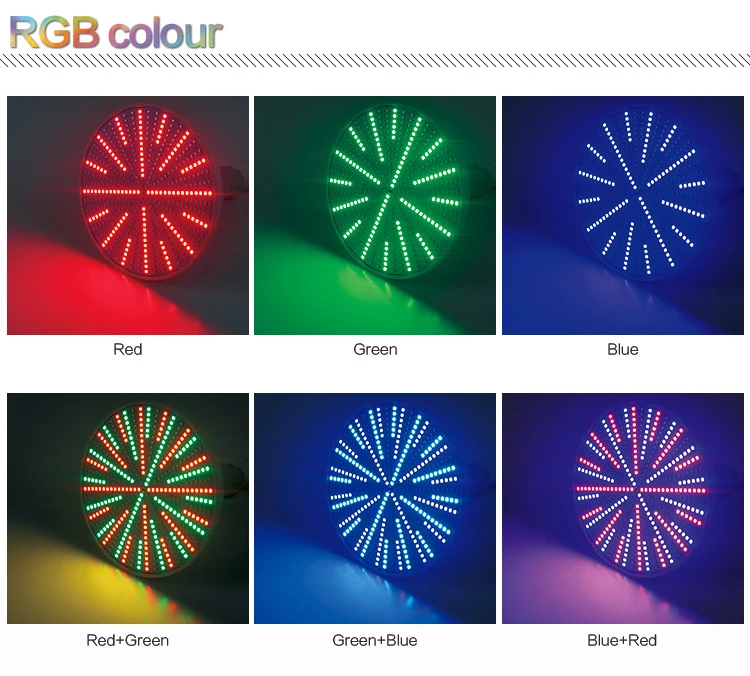 120V 35W бассейн светильник RGB Светодиодный лампа подводного Цвет изменение светильник s
