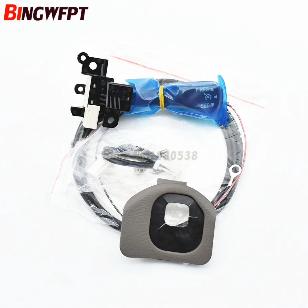 

84632-34017 8463234011 84632-34011 Комплект переключателя круиз-контроля для Toyota Prado 4000 GRJ120 03-09 с серым пылезащитным чехлом 4518658020