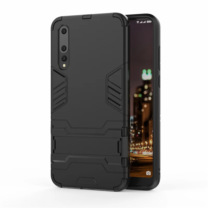 10 шт Бронированный ТПУ + ПК чехол для Huawei P30 P20 Pro Lite Mate 20X10 Nova 5 5i Y9 Y7 2019 ударопрочный 2