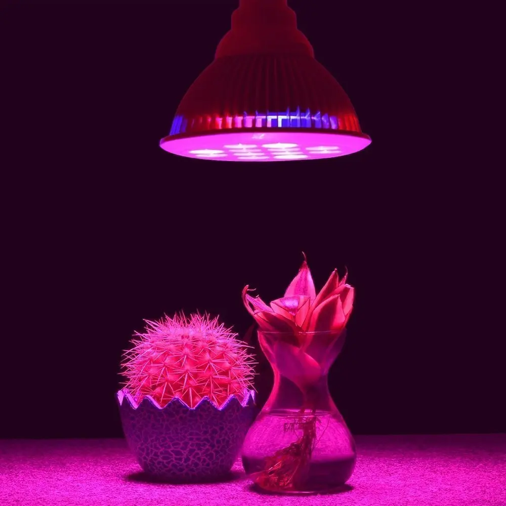1 оптовая продажа светодиодный светильник для растений 36 Вт E27 гидропонных цветов