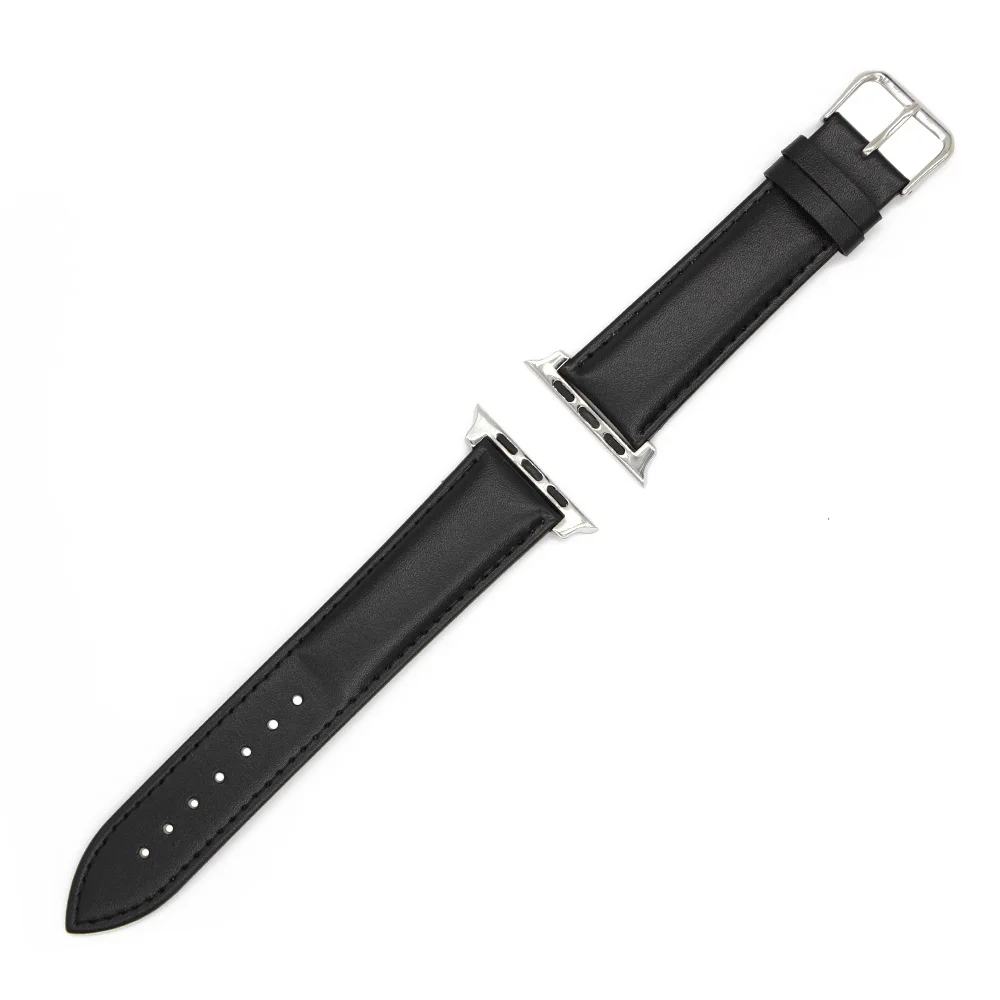 Ремешок из натуральной телячьей кожи + адаптеры для iWatch Apple Watch Sport Edition 38 мм 42