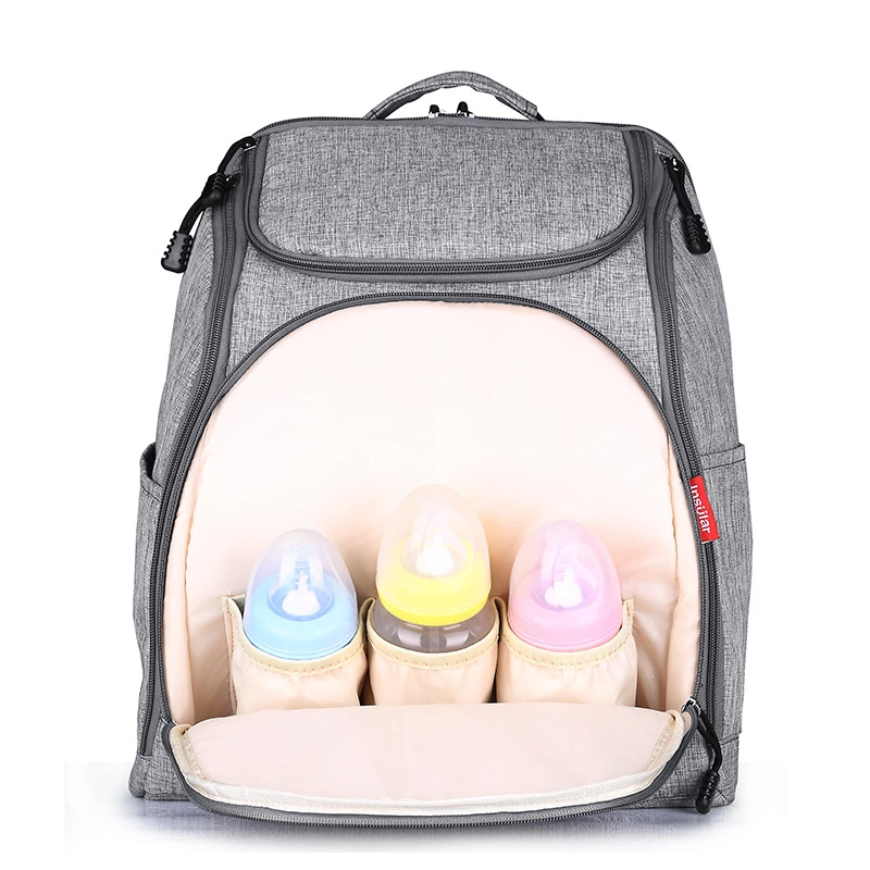 Водонепроницаемая сумка для мам и младенцев, вместительный рюкзак для мам с термоизоляцией, для детских подгузников от AliExpress WW