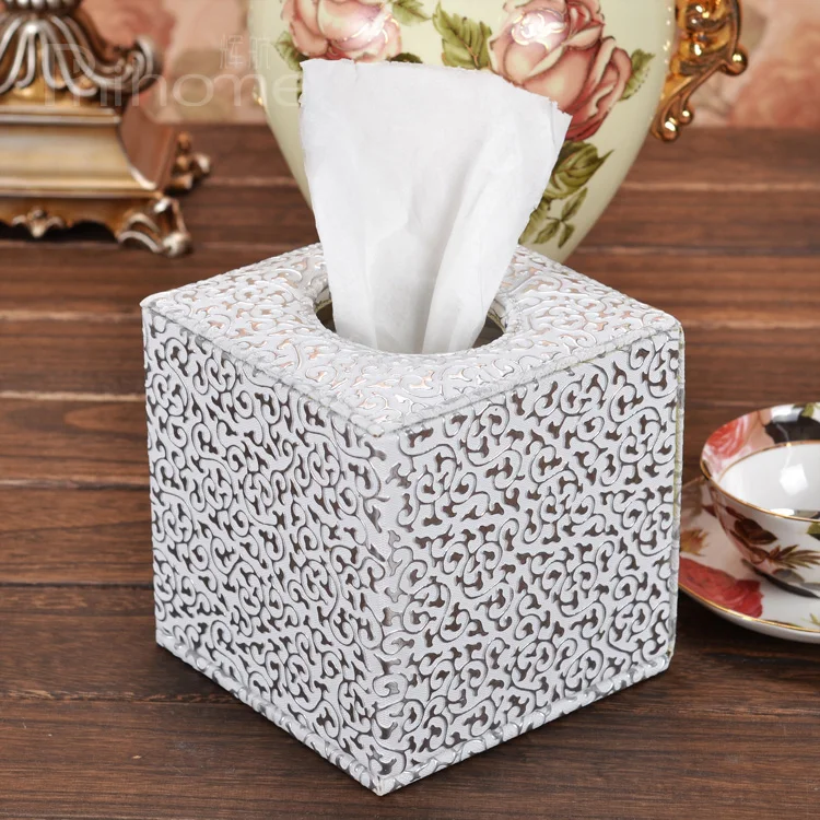 Серебряный Орел декоративные узоры ткани туба для бумажных полотенец насосная