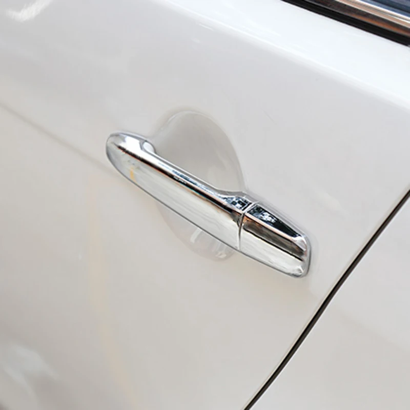Подходит для 2013 MITSUBISHI OUTLANDER 2010 ASX/SPORT/RVR LANCER 2008 хромированная дверная ручка Крышка отделка 2012 2011