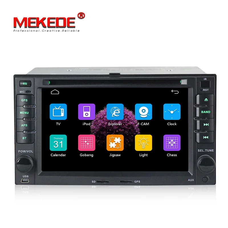6 2 ''дюймовый емкостный экран Автомобильный dvd плеер для Kia Универсальный ceed