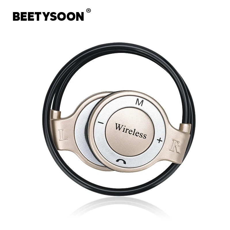 BEETYSOON Беспроводной Bluetooth наушники Металл Магнитная стерео Super Bass Наушники Спорт
