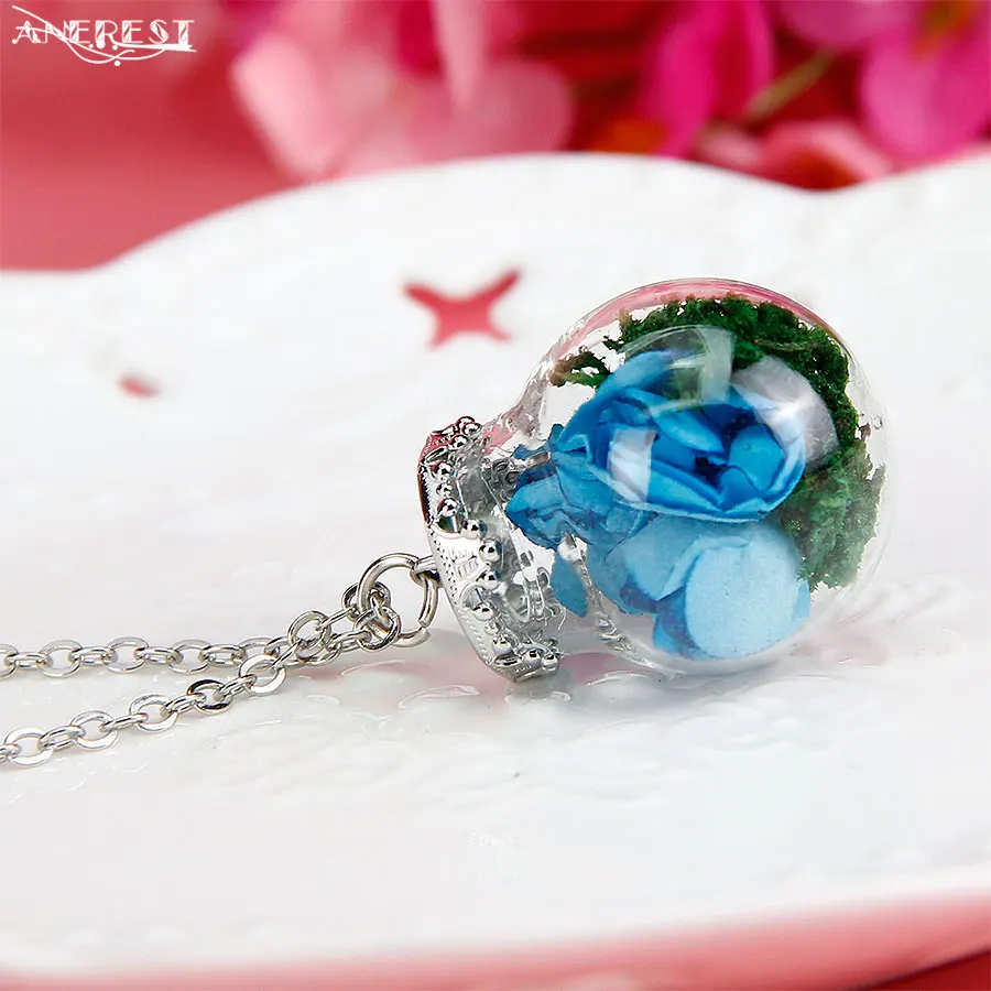 trendy flower pendant necklace female fashion cute costume jewelry charm womens clothing accessories birthday gifts lady C21102 | Украшения
