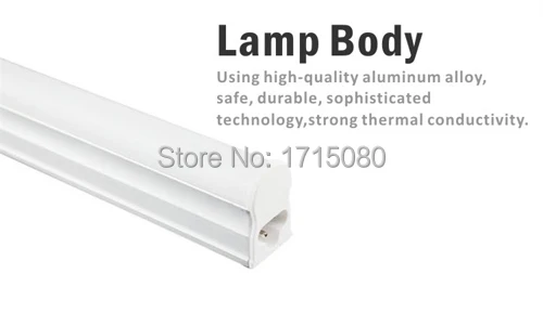 Светодиодные лампы высокой яркости 20 Вт T5 1200 мм SMD 2835 с постоянным током AC85 ~ 265