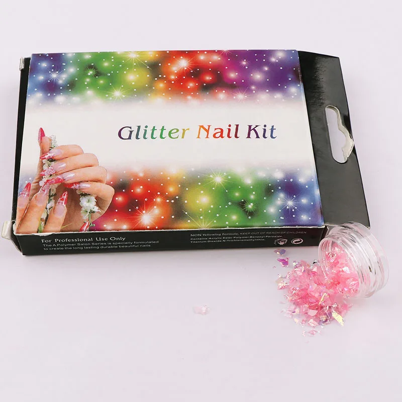 12 цветов/коробка случайные красочные ракушки конфеты неправильной бумаги