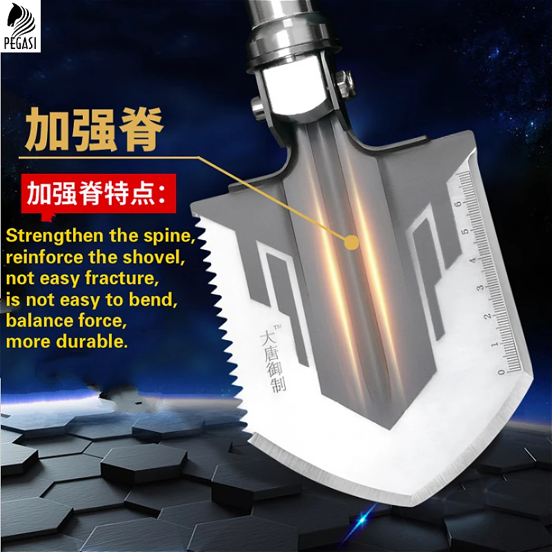 CS новый стиль профессиональная Военная Тактическая многофункциональная лопата