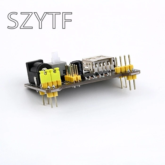 MB102 макетная плата модуль питания 3 V 5V Для Arduino Solderless хлебная регулятор напряжения