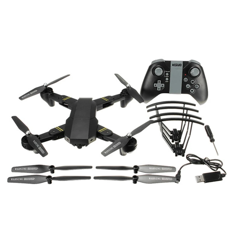 VISUO XS809HW Wi-Fi FPV с широкоугольной hd-камерой, режим высокой фиксации, Складная рукоятка, Радиоуправляемый квадрокоптер RTF, Радиоуправляемый вертолет, игрушки