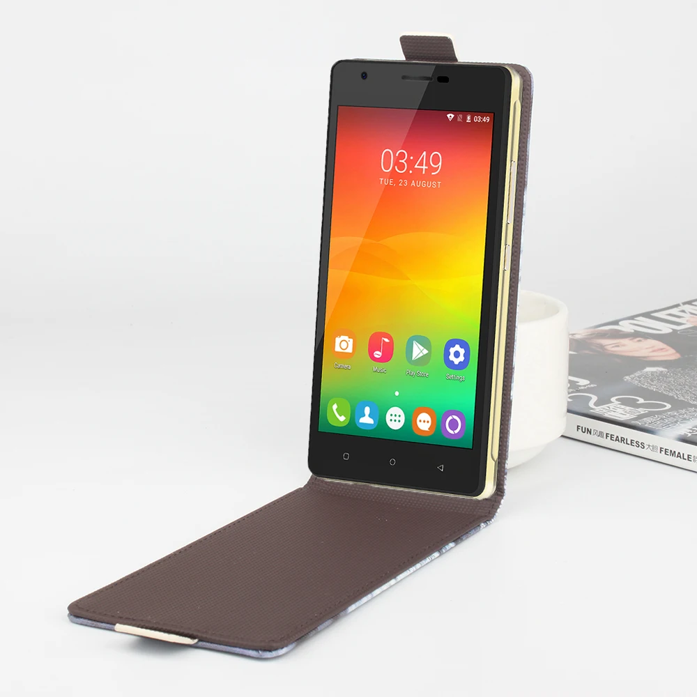 Oukitel C4 чехол для девочек с рисунком бабочки Вертикальный кожаный телефона