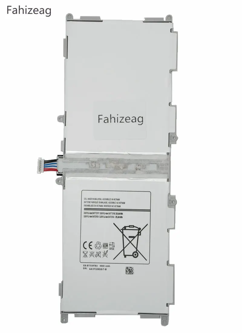 Fahizeag EB-BT530FBC EB-BT530FBE запасная батарея для Samsung Galaxy Tab Tablet 4 10 1 &quotT530 T531 T535 P5220 |