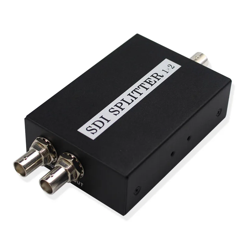 2 шт./лот SDI сплиттер 1x2 3G/HD/SDI репитер порта поддержка 1080P 100 м расширитель